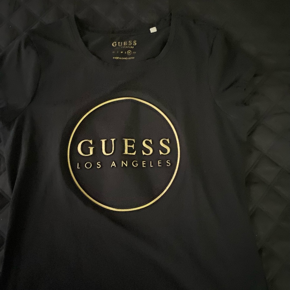 Guess Black Short Sleeve Tee